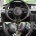 Carbon Steering Wheel Trim Car Accessories,for Mazda 3 6 Cx-4 Cx5 Cx9