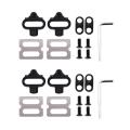 2x Mountain Bike Spd Pedals Cycling Cleat Set Compatible
