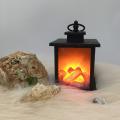 Battery Powered Table Fireplace Lantern Lamp Led Light for Garden