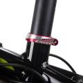 Enlee Bike Seatpost Clamp Fit 30.9-34.9mm Seatpost Saddle Clip Black