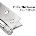 5 Piece Stainless Steel Bearing Hinges 4 Inch Door Hinge Accessories