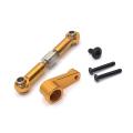 Metal Servo Arm and Servo Link Rod for Wltoys 144001 144010 Rc Car,3