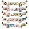 100 Collage Frames Hanging Photos to Show Rustic Wooden Photo Frames
