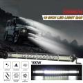 Ultra-thin 1000w 12inch Led Worklight Bar Combo Flood Spot Offroad