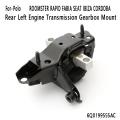 Rear Left Engine Transmission Gearbox Mount 6q0199555ac for Skoda