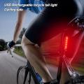 6 Pcs Front and Rear Bicycle Light Bike Light Waterproof Bike Light,c