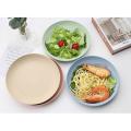 28 Pcs Dinner Set, Large Dinner Plates, Cups, Bowls, Cutlery-a