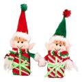 Christmas Gift Bags Candy Jar Boxes Child Kids Gifts New Year 2022 B