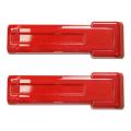 Tailgate Hinge Cover Spare Tire Rear Door Bracket Trim Cover ,red