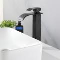 304 Stainless Steel Wash Basin Hot and Cold Faucet Washbasin -black
