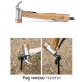 Cls Outdoor Camping Copper Head Stainless Steel Hammer Tent Nail