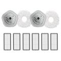 10pcs Mop Cloth Hepa Filter for Dreame W10/w10 Pro Vacuum Cleaner