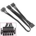 5pin to 3 Port Sata Peripheral Power Supply Cable for Enermax Modular