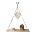 Wall Hanging Shelf Wood Floating Storage Hanger for Home Wall Decor