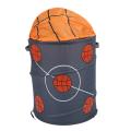 Basketball Modeling Collapsible Laundry Basket Storage Barrels