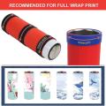 24 Pcs Silicone Bands for Sublimation Skinny Tumbler
