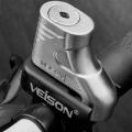 Veison 2x Motorcycle Disc Brakes Lock 5mm Mtb Anti-theft Lock-silver