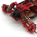 Metal Front Bumper for Wltoys 144001 124017 124019 Rc Car ,red