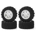 4pcs Rc Car Wheel Tire Tyre for Sg 2801 Sg2801 1/28 Rc Crawler