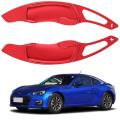 2 Pcsaluminum Steering Wheel Paddle Shifter for Toyota Gt86 Red