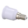 15 Pcs E14, E27 Adapter Base Screw Led Light Bulb Bulb Socket, White