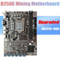 B250c Btc Mining Motherboard 12xpcie to Usb3.0 Graphics Card Slot