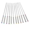 24pcs Stainless Steel Fondue Forks with Handle for Roast Meat