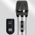 Wireless Mic with 6.35mm Plug Rechargeable for Singing/karaoke Etc