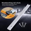 400mm Aluminum Alloy T-rail with Screws for Buildings and Fixtures