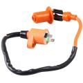 Racing Ignition Coil for Gy6-50 Gy6 50cc 125cc Engines Scooter Atv