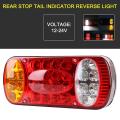 Rear Lamps Rear Stop Brake Lights 12v 32led Taillight Signal