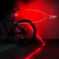 Rear Bicycle Light Brake Turning Light Bike Cycling Taillight Bike