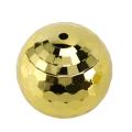 Disco Flash Ball Cocktail Cup Glass Drinking Tea Bottle Gold A