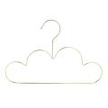 10pcs Non Slip Toddlers Clothes Hanger Golden Kids Cloud Shape Hanger