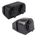 Dual Boat Cigarette Lighter Socket Splitter 12v Power Adapter Plug