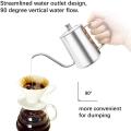12oz/350ml Stainless Steel Gooseneck Coffee Pot,hand Drip Coffee Pot