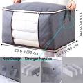 Clothing Storage Bag Large-capacity Foldable Bottom Container-5pcs