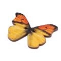 50pcs 2 Holes Mixed Butterfly Wooden Button