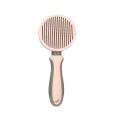 Cat Comb Self Cleaning Slicker Brush for Dog Cat Hair Removes Pink