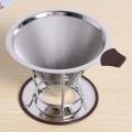 Premium Stainless Steel Coffee Filter,reusable Pour,honeycomb Design