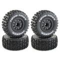 4pc 112mm 1/10 Short Course Truck Tires Tyre Wheel for Traxxas Rc Car
