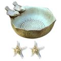 2pcs Natural Starfish Sea Star Shell Making Diy Craft Decor