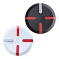 2pcs Scooter Wheel Hub Cover for Xiaomi Ninebot/mini Pro-black