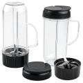 22 Oz Tall Blender Cups for Magicbullet Blenders 250w Mb1001