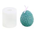 Silicone Candle Mold Candle Making Supplies Easter Egg Diamond (c)