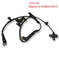 2pcs Front/left&right Abs Wheel Speed Sensor for Toyota-tundra 00-06