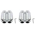 2x Motorcycle Led Driving Light/turn Signal Light(silver)