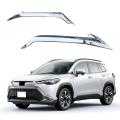 For Toyota Corolla Cross 2020-2022 Car Front Grille Stripes Trim
