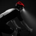 Rockbros Bike Helmet with Light for Mountain Road Bicycle Orange