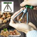 Nutcracker with Non-slip Handle,stainless Steel Tool for All Nuts
